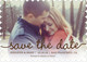 Brown Marker Photo Save the Date Cards Image 6 of 6